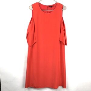 Kobi Halperin‎ Coral Cold Shoulder Dress